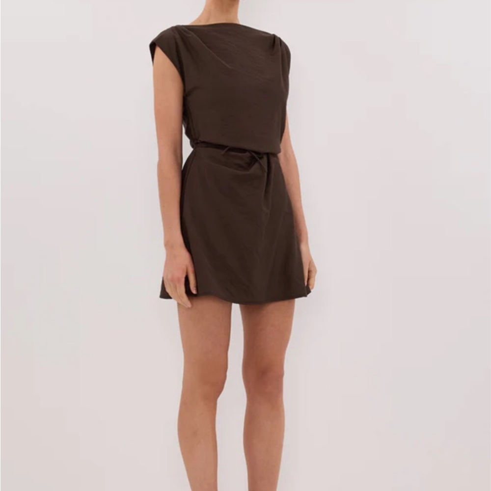 Dishh NY brown Moira dress